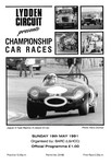 Programme cover of Lydden Hill Race Circuit, 19/05/1991