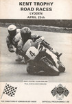 Programme cover of Lydden Hill Race Circuit, 25/04/1992