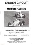 Programme cover of Lydden Hill Race Circuit, 14/08/1994