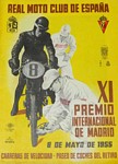 Programme cover of Madrid, 08/05/1955