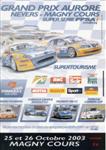Programme cover of Magny-Cours, 26/10/2003