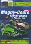 Programme cover of Magny-Cours, 05/10/2008