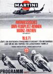 Programme cover of Mainz-Finthen Airport, 19/09/1971