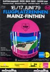 Programme cover of Mainz-Finthen Airport, 17/06/1979