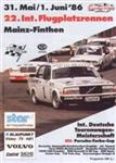 Programme cover of Mainz-Finthen Airport, 01/06/1986