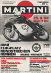 Programme cover of Mainz-Finthen Airport, 25/08/1968