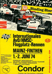 Programme cover of Mainz-Finthen Airport, 02/06/1974