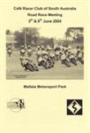 Programme cover of Mallala Motor Sport Park, 06/06/2004