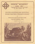 Programme cover of Mallala Motor Sport Park, 18/09/1983