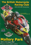 Programme cover of Mallory Park Circuit, 27/08/2007