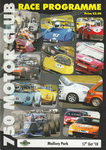 Programme cover of Mallory Park Circuit, 17/10/2010