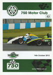 Programme cover of Mallory Park Circuit, 14/10/2012