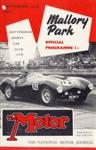 Programme cover of Mallory Park Circuit, 22/09/1957