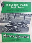 Programme cover of Mallory Park Circuit, 07/09/1958