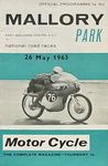 Programme cover of Mallory Park Circuit, 26/05/1963