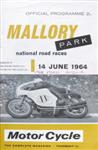 Programme cover of Mallory Park Circuit, 14/06/1964