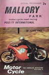 Programme cover of Mallory Park Circuit, 20/06/1965