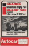 Programme cover of Mallory Park Circuit, 14/05/1967