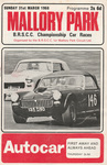 Programme cover of Mallory Park Circuit, 31/03/1968
