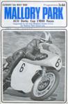Programme cover of Mallory Park Circuit, 05/05/1968