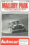 Programme cover of Mallory Park Circuit, 13/07/1969