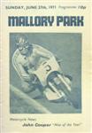 Programme cover of Mallory Park Circuit, 27/06/1971