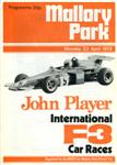 Programme cover of Mallory Park Circuit, 23/04/1973