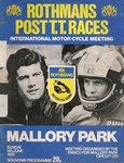 Programme cover of Mallory Park Circuit, 09/06/1974