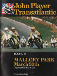 Programme cover of Mallory Park Circuit, 30/03/1975