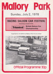 Programme cover of Mallory Park Circuit, 02/07/1978