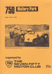 Programme cover of Mallory Park Circuit, 22/04/1979