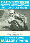 Programme cover of Mallory Park Circuit, 08/06/1980
