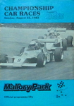 Programme cover of Mallory Park Circuit, 22/08/1982