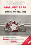 Programme cover of Mallory Park Circuit, 10/07/1988