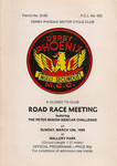 Programme cover of Mallory Park Circuit, 12/03/1989