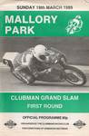 Programme cover of Mallory Park Circuit, 19/03/1989