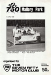 Programme cover of Mallory Park Circuit, 16/04/1989