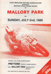 Programme cover of Mallory Park Circuit, 02/07/1989