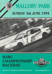 Programme cover of Mallory Park Circuit, 05/06/1994
