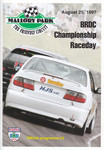 Programme cover of Mallory Park Circuit, 25/08/1997