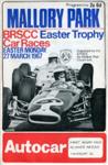 Programme cover of Mallory Park Circuit, 27/03/1967