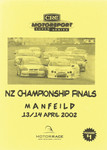 Programme cover of Manfeild Circuit, 14/04/2002