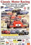 Programme cover of Manfeild Circuit, 11/11/2007