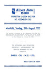 Programme cover of Manfeild Circuit, 28/08/1977
