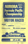 Programme cover of Manfeild Circuit, 17/01/1982