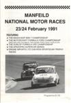 Programme cover of Manfeild Circuit, 24/02/1991