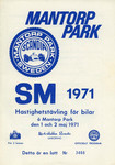Programme cover of Mantorp Park, 02/05/1971