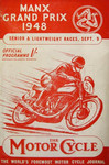 Programme cover of Snaefell Mountain Circuit, 09/09/1948