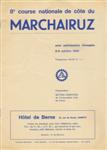 Programme cover of Marchairuz Hill Climb, 09/10/1966
