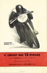 Programme cover of Martigny-Ville, 06/09/1953